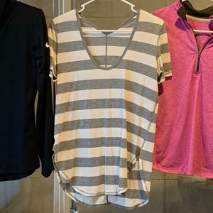 Striped Lululemon Tee